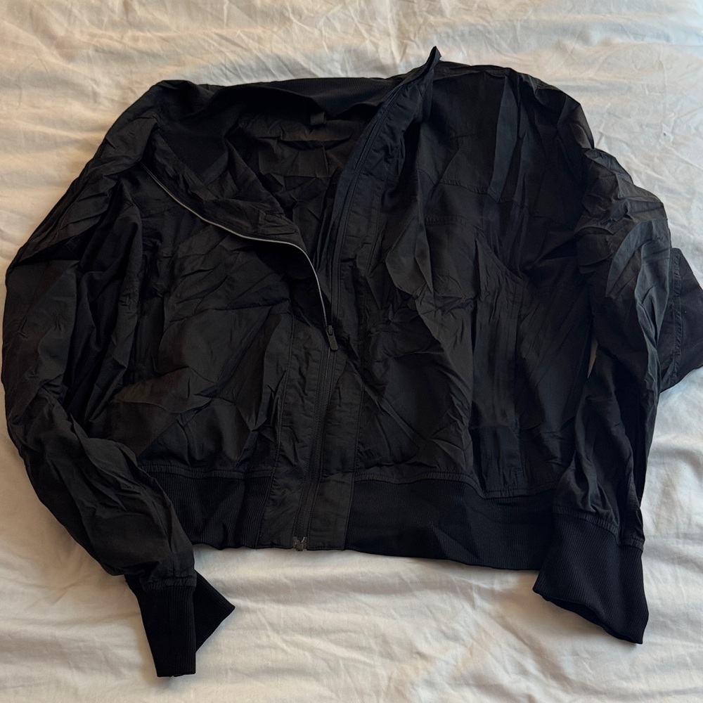 lululemon athletica Charcoal Bomber Jacket